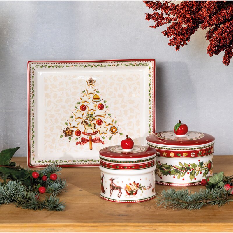 Villeroy & Boch Winter Bakery Delight konditoriboks 12x11 cm