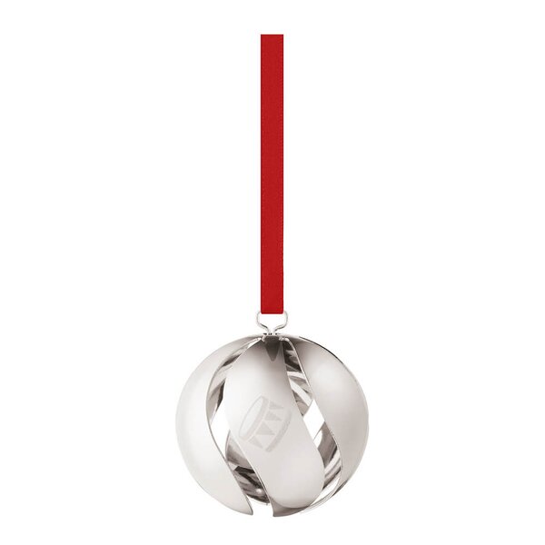 Georg Jensen 2026 julekule 5,5 cm sølv