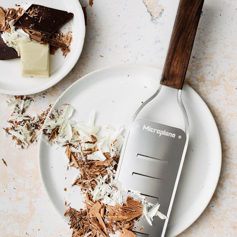 Microplane Master Large Shaver rivjern høvel valnøtt