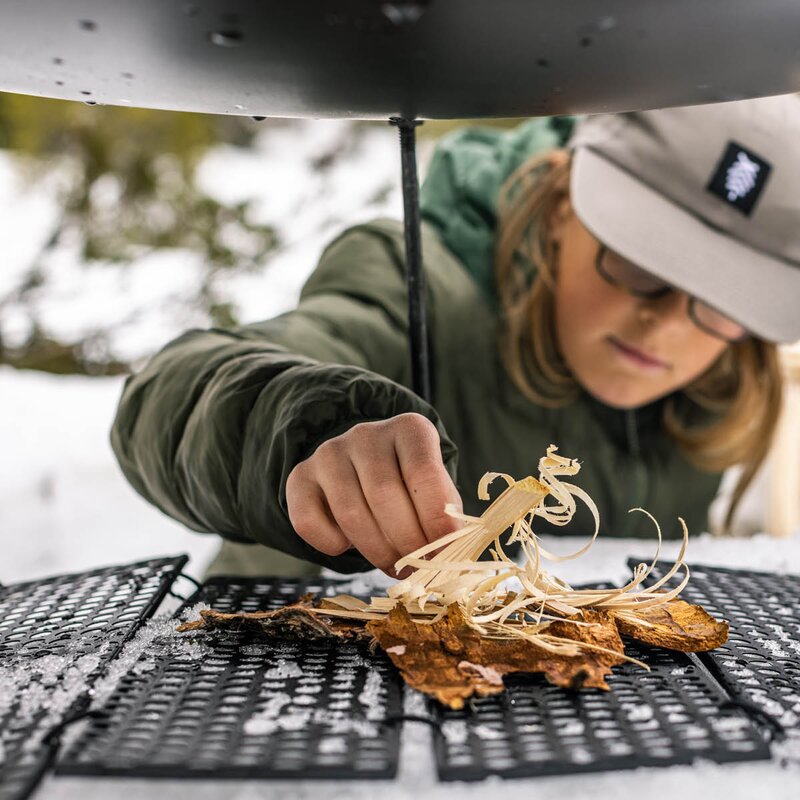 Hällmark of Sweden Stekehelle 48 cm svart