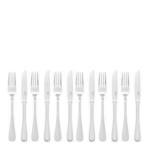 Dorre Classic dessertbestikk 12 deler rustfritt stål