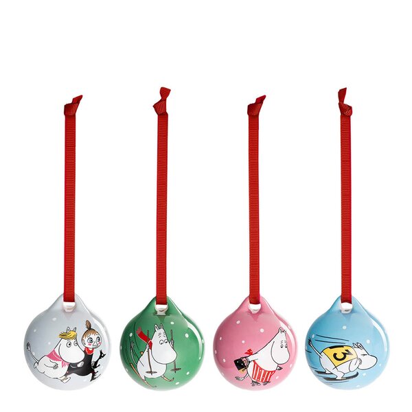 MoominArabia Mummi mini årskule 4 stk Isbading