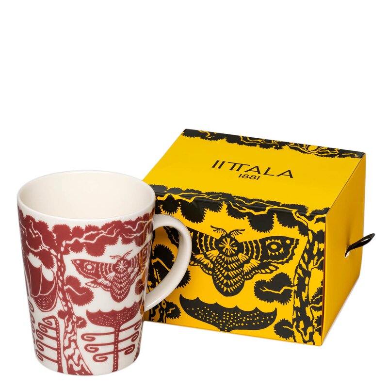 iittala Taika krus 40 cl Yö granatrød gaveeske