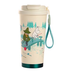 Moomin Mummi take-away termokopp 58 cl fisketur beige