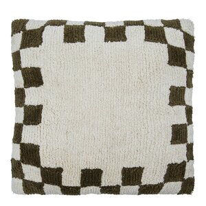 House Doctor Putetrekk Chess 50x50 cm grønn/off-white