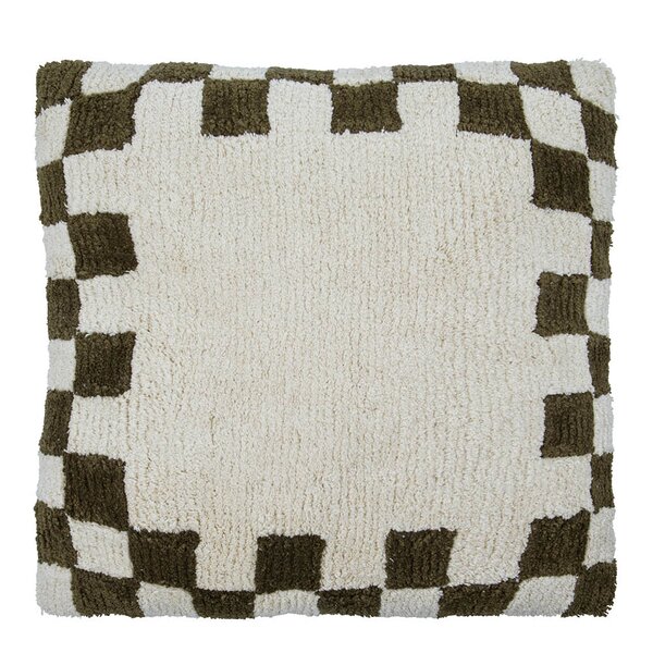 House Doctor Putetrekk Chess 50x50 cm grønn/off-white