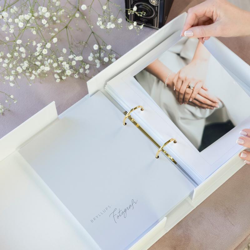 Pictureit Bryllupsplanlegger 17,5x4x24 cm beige