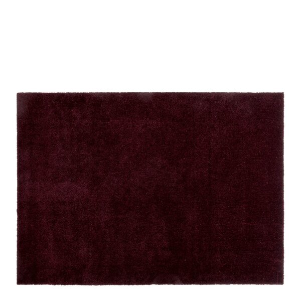 Tica Copenhagen Unicolor gulvmatte 130x90 cm bordeaux
