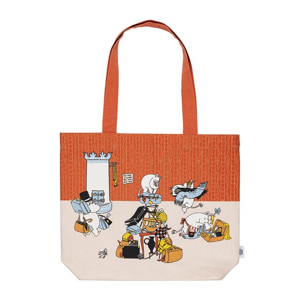 MoominArabia Mummi tøyveske 45x35 cm Ferieklar