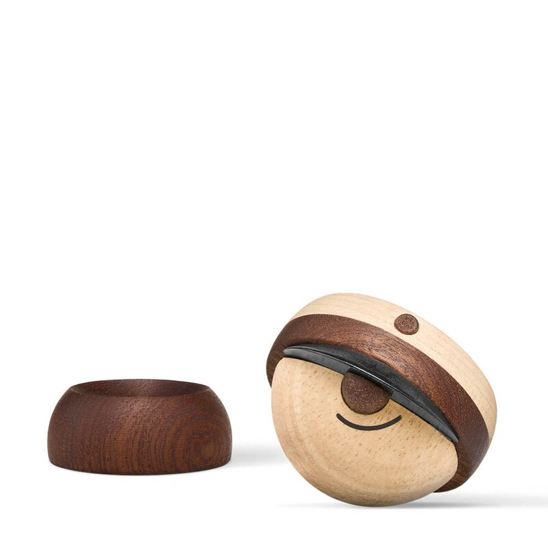 FableWood Student trefigur 4,5 cm gummitre/sapele/lønn