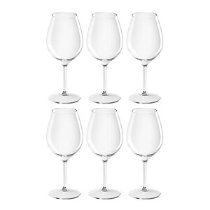 Quattro Clubhouse vinglass 51 cl 6 stk tritanplast