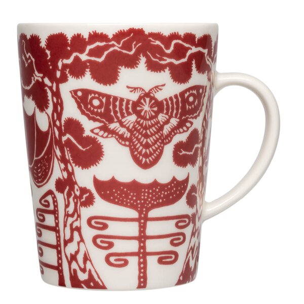 iittala Taika krus 40 cl Yö granatrød gaveeske
