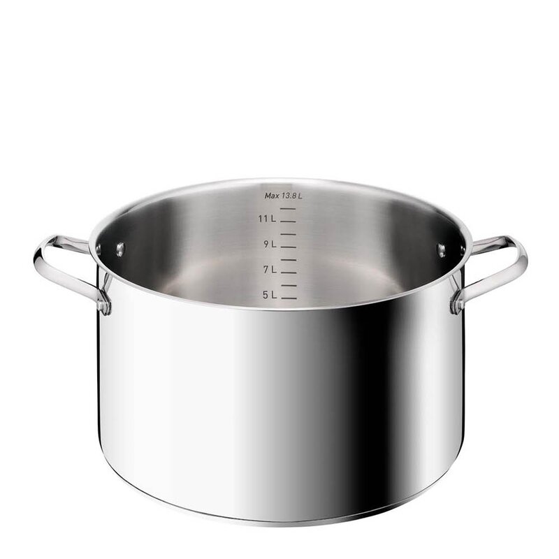 Tefal Emotion Plus SS Uncoated XL gryte 13,8 L med lokk