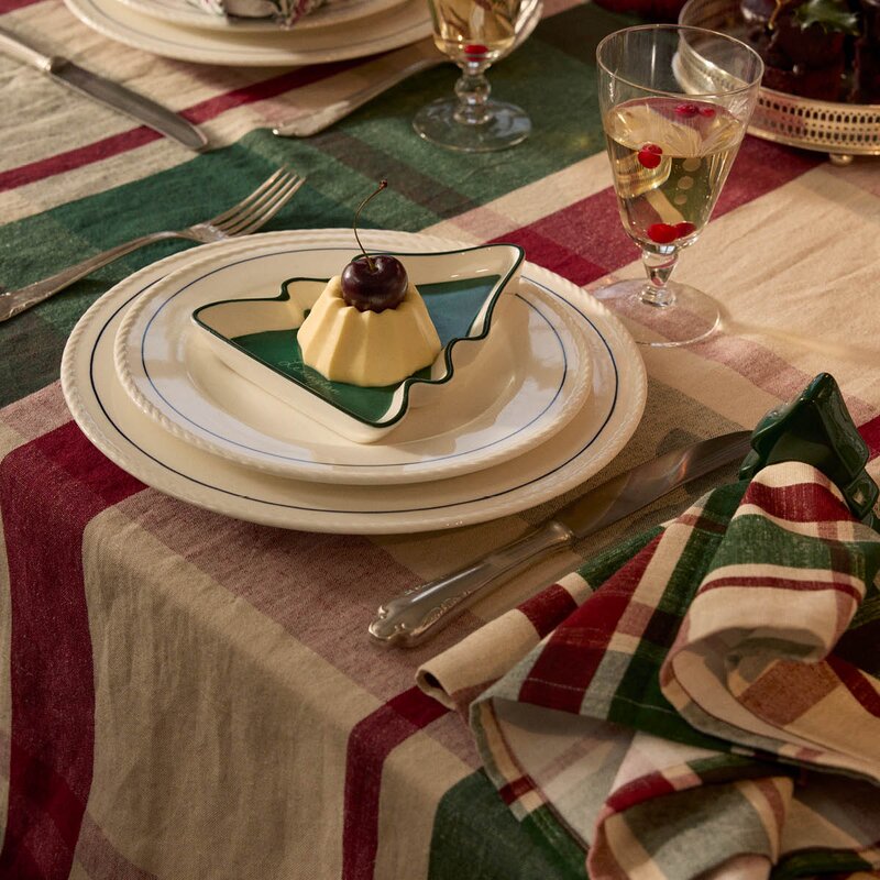 Lexington Tree serviettring 7x8 cm grønn