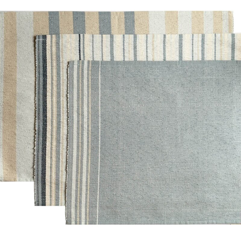 Stelton Vibeke Klint bordbrikke tynn stripe 33x48 cm blue