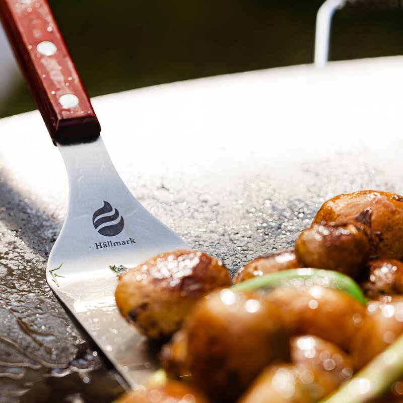 Hällmark of Sweden Grillspade 47 cm stål/tre