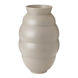 Knabstrup Keramik Tortus Archie vase No5 41,5 cm light grey