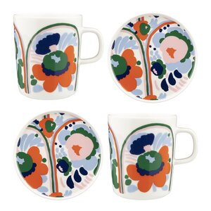 Marimekko Karuselli frokostsett 4 deler 25 cl