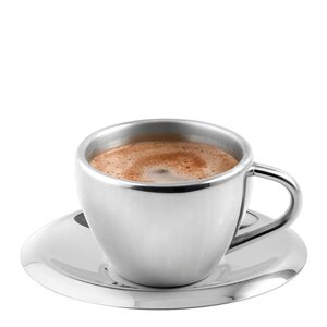 Karl Weis Krus med asjett 22 cl stål