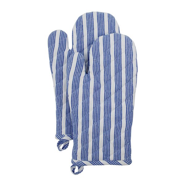 Nicolas Vahé Chef grytevott 18x33 cm 2 stk blå/hvit