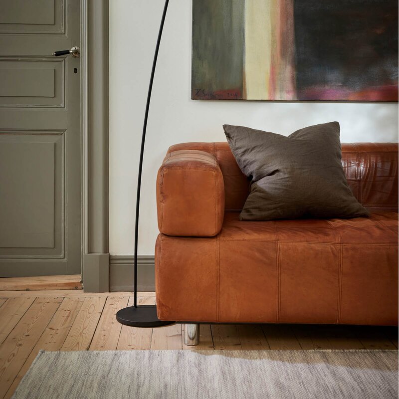 Himla Sunshine putetrekk lin 50x50 cm coffee