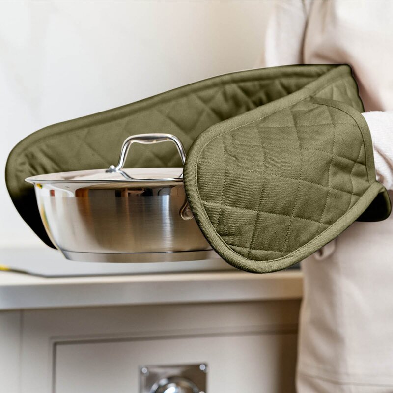 Dexam Love Colour dobbel grytevott olive green