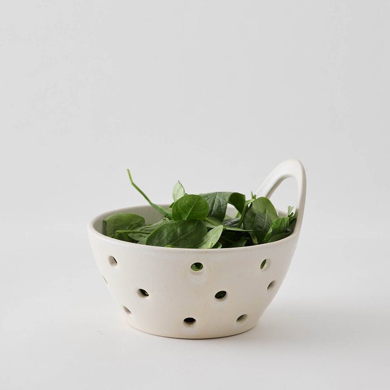 Tell Me More Palermo dørslag steintøy 18 cm krem