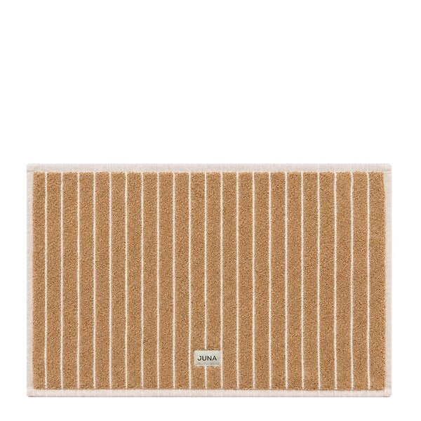 Juna Soft baderomsmatte 70x50 cm karamell/offwhite
