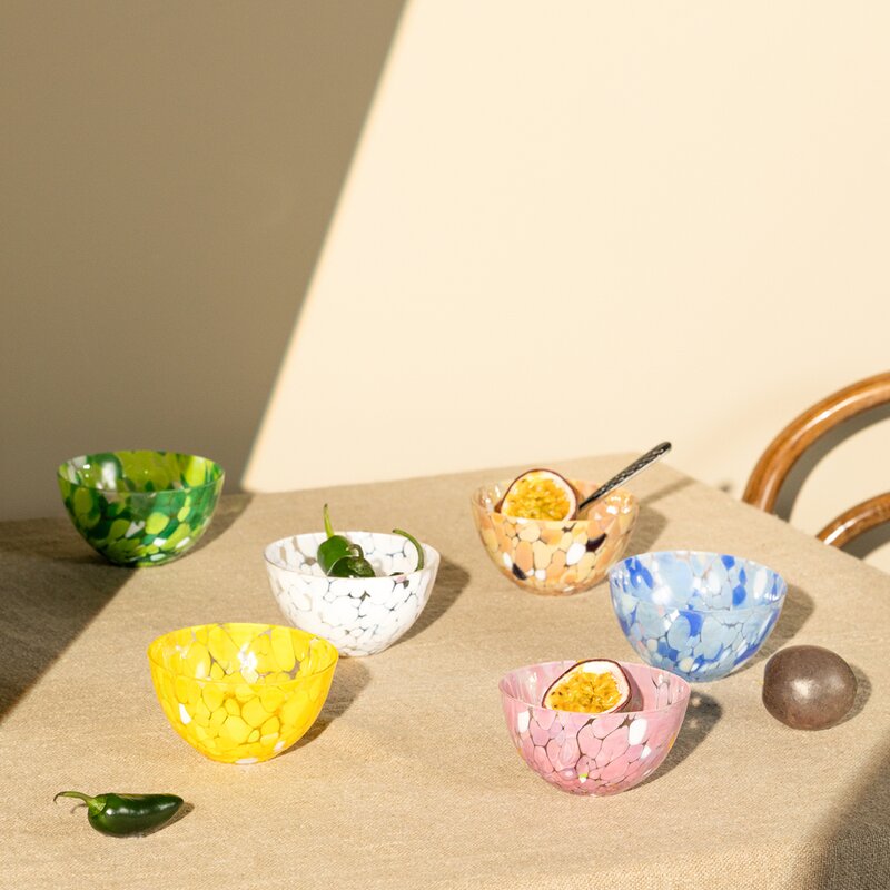 Magnor Swirl skål 11 cm grønn