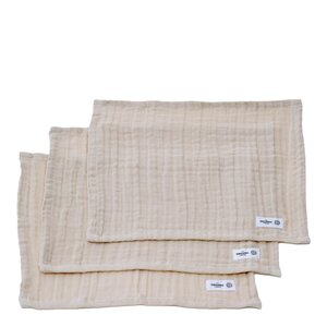 The Organic Company FINE vaskeklut 30x30 cm 3 stk stone