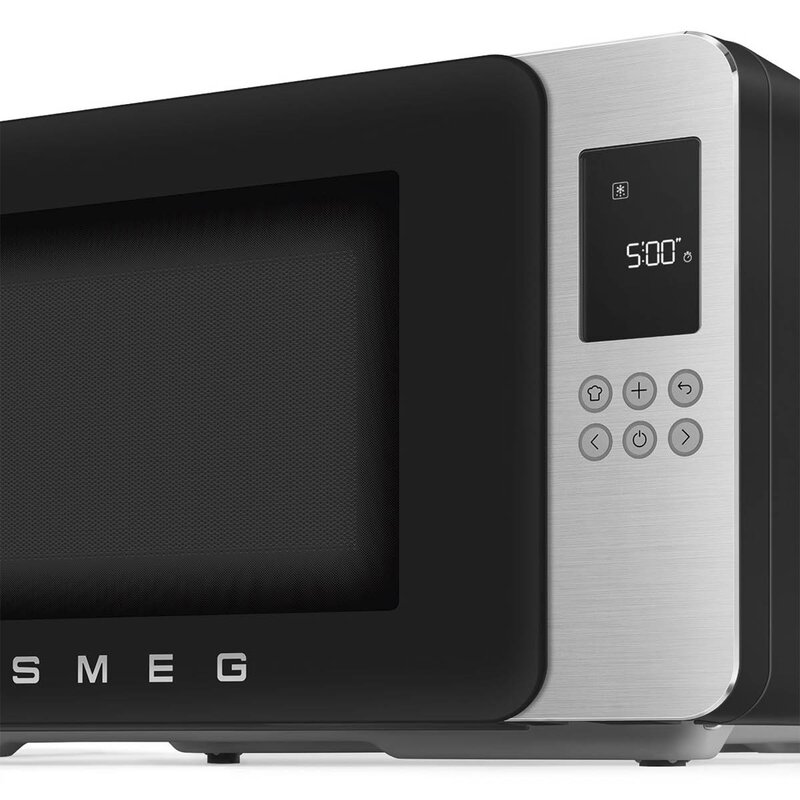 SMEG Collezione mikrobølgeovn grill MOC01 1900W matt svart