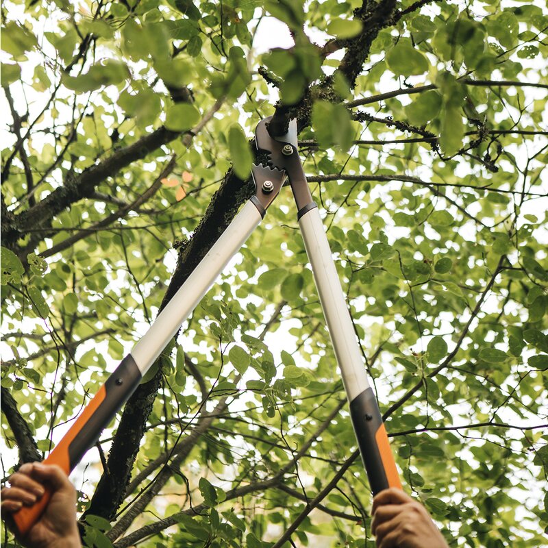 Fiskars PowerGear™ grensaks sideskjær L LX98 85 cm oransje/svart