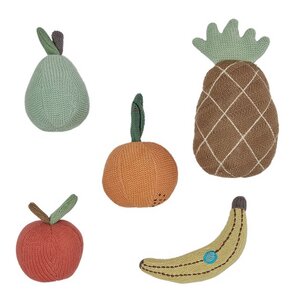 OYOY Yummy mini frukt 12x12 cm Multi