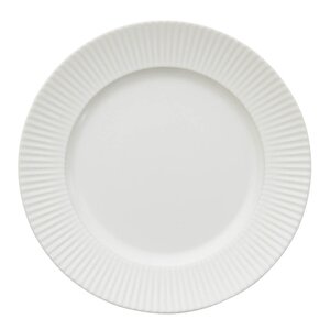 Aida Groovy stentøy frokosttallerken 21 cm hvit