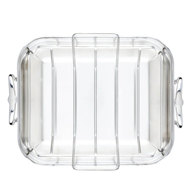Hestan Provisions Classic ildfast form med rist 35,5x29 cm stål