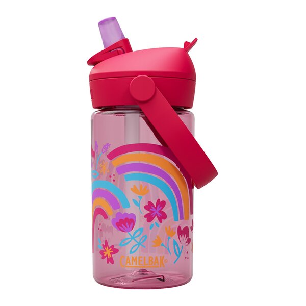 Camelbak Thrive Flip Straw Kids drikkeflaske 0,4L rainbow floral