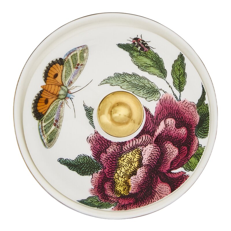 Spode Creatures of Curiosity sukkerskål med lokk 20 cl leopard