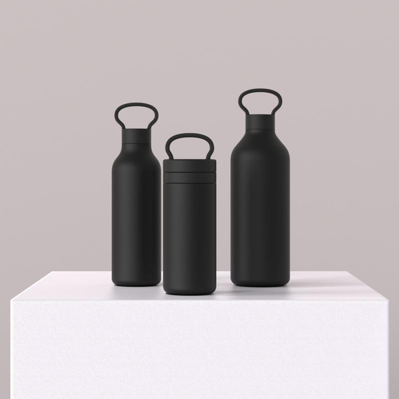 Stelton Tabi termoflaske 1L black