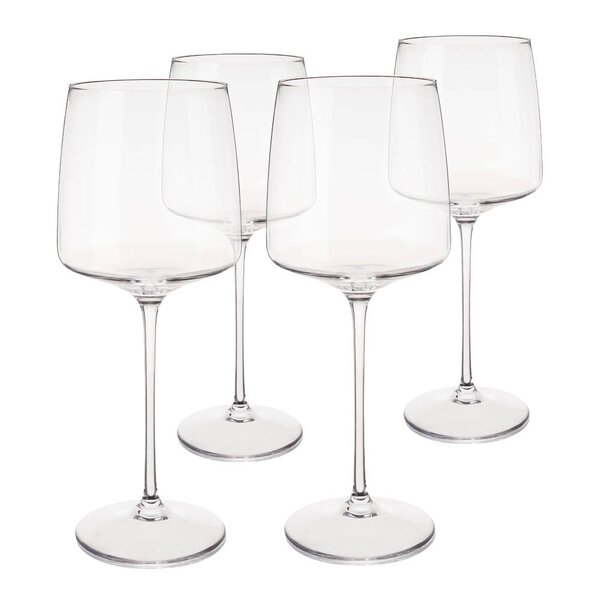 Viski Reserve bordeaux vinglass Julien i krystall 65 cl 4 stk