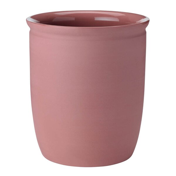 Knabstrup Keramik Knabstrup syltekrukke 2 L Mørk Rosa