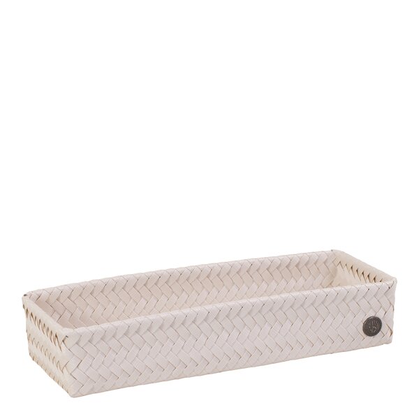 Handed By Fit lang oppbevaringskurv 39x12x7 cm champagne