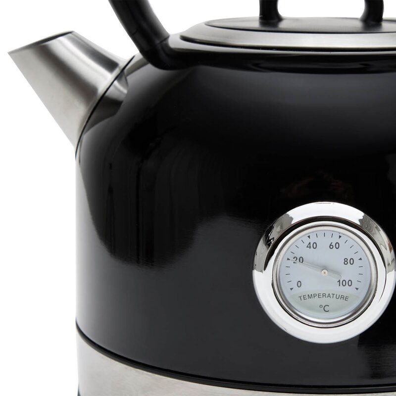 CHAMPION Retro vannkoker 1,7L VK401 svart
