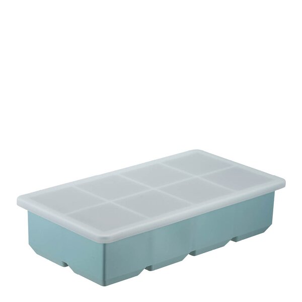 Modern House Ice isform for 8 store isbiter blå