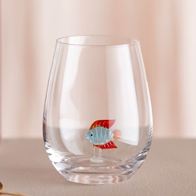 Bloomingville Misa vannglass 56 cl fisk
