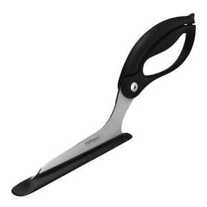 Pizzasaks 32 cm svart/stål