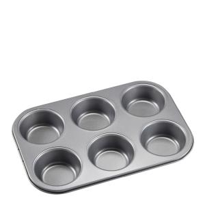 Dorre Karabo muffinsform 6 stk grå