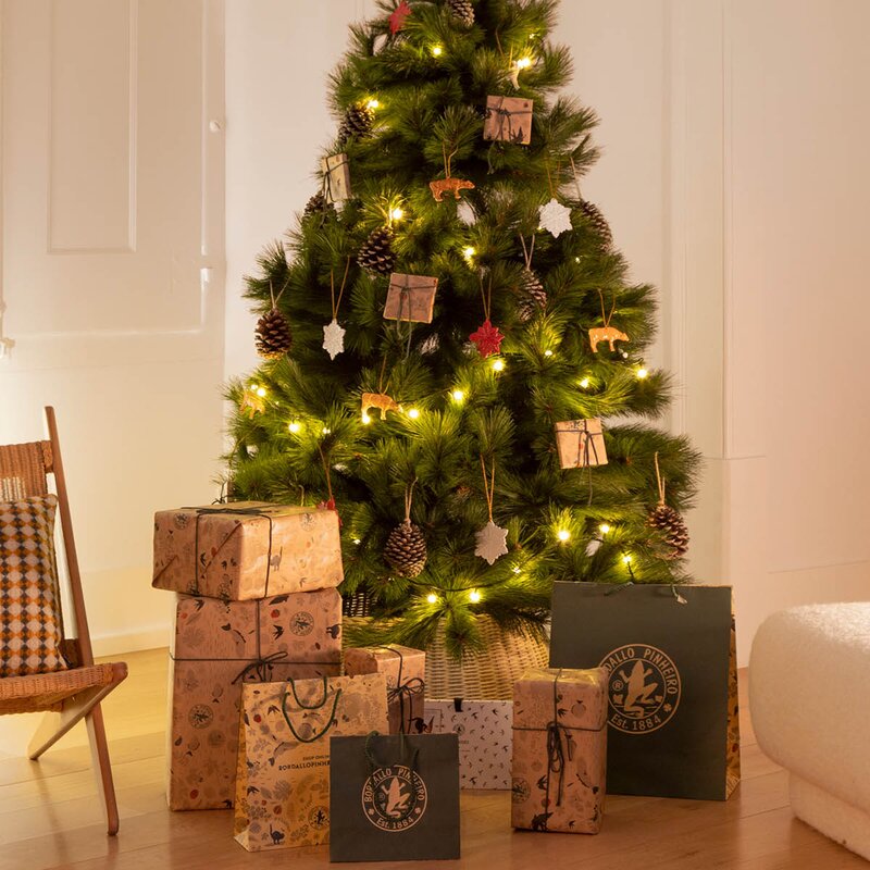 Bordallo Pinheiro Juleornament julerose 9 cm rød