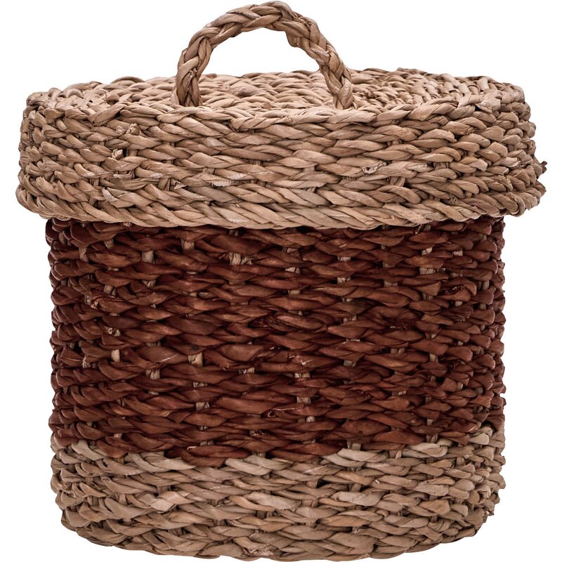 House Doctor Oppbevaringskurver Rangi 2 stk brun