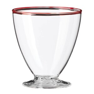 Aida - Life in colour Art dessertglass 25 cl chili