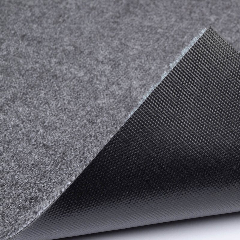 Tica Copenhagen Stripes horisontal gulvmatte 120x67 cm dijon/grey